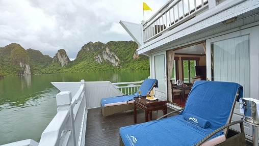 Du thuyền Paradise Luxury - Terrace Suite